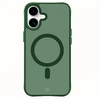 3Mk apsaugos 3mk dūminis „MagCase“ dėklas, skirtas iPhone 16 - Žalias-Translucent