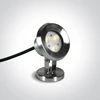 3W LED baseino šviestuvas, nerūdijančio plieno sp., 4000K, IP68, 69064A/C
