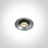 3W LED įleidžiamas į žemę šviestuvas, aliuminio sp., 3000K, 69056A/W
