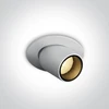 3W LED įleidžiamas pakreipiamas šviestuvas, baltas, 3000K, 11103M/W/W