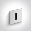 3W LED įleidžiamas sieninis šviestuvas, baltas, 3000K, 68004/W/W
