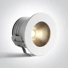 3W LED įleidžiamas šviestuvas, baltas, 3000/3500/4000K, dimeriuojamas, 10103B/W/V