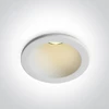 3W LED įleidžiamas šviestuvas, baltas, 3000K, 10103J/W/W