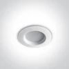 3W LED įleidžiamas šviestuvas, baltas, 4000K, 10103T/W/C