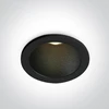 3W LED įleidžiamas šviestuvas, juodas, 3000K, 10103J/B/W