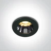 3W LED įleidžiamas šviestuvas, juodas, 3000K, 10103H/B/W