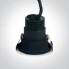 3W LED įleidžiamas šviestuvas, juodos/žalvario sp., 3000K, 10103E/B/BS/W