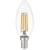 3W LED lemputė, skaidri, E14, 4000K