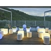 3W LED pastatomas lauko šviestuvas CUBY 20, E27, G45, baltas, 6000/6500K, IP65, parduodamas su lempute