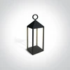 3W LED pastatomas lauko šviestuvas, juodas, 3000K, 67462/B/W