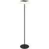 3W LED pastatomas lauko šviestuvas su saulės baterija JIN, juodas, 3000K, dimeriuojamas, IP54