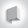 3W LED sieninis šviestuvas, baltas, 3000K, 67398/W/W