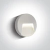 3W LED sieninis šviestuvas, baltos sp., 2700/3300/4000K, IP65, 67414/W/V