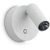 3W LED sieninis šviestuvas ELF, baltas, 3000K, dimeriuojamas, 347479