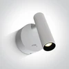 3W LED sieninis šviestuvas- skaitymo lempa, baltas, 3000K, 65738/W/W