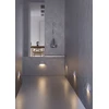 3W LED sieninis šviestuvas STEALTH, matinės juodos sp., 3000/4000K, 01-3221