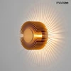 3W LED sieninis šviestuvas SUNNY, aukso sp., 3000K