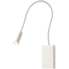 3W LED sieninis šviestuvas WALLIE, matinės baltos sp., 3000K, su USB jungtimi, 01-2754