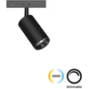 3W LED šviestuvas į magnetinius bėgelius MICRO MAGNETIC, juodas, 3000K, dimeriuojamas, 4315500