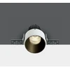 3W LED užglaistomas šviestuvas, juodas, 3000/3500/4000K, 10103BTR/B/V