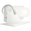 Sieninis šviestuvas Ideal Lux 34W wall lamp with 2 lights LINUS, 3000K, baltas
