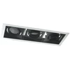 3x10W LED įleidžiamas šviestuvas APOLLO, juodas, 4000K