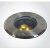3x1,5W LED įleidžiamas į žemę lauko šviestuvas, plieno sp., 3000K, IP67, reguliuojamas šviesos kampas, 69074A/W
