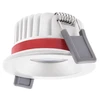 Ledvance 4/6/8W LED įleidžiamas šviestuvas, baltas, 2700K, IP65, dimeriuojamas, atsparus ugniai iki 90min.