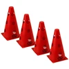 Smj 4 treniruočių kūgių rinkinys - 23 cm, raudoni / PT4-12WH-R