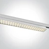40-60W LED šviestuvas į 3 fazių bėgelius, baltas, 3000/4000/5000K, 65170BT/W/V