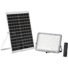 400W LED prožektorius su saulės baterija GLASER, sidabro sp., 4000K, IP65