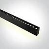 40W/20W LED linijinės sistemos šviestuvas, juodas, 4000K, 38150BU/B/C