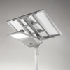 40W LED gatvės šviestuvas su saulės baterija FEBO, sidabro sp., 4000K, IP65