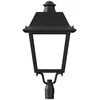 40W LED gatvės šviestuvas URBAN VILLA, juodas, 3000K, 50x150°, IP66