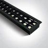 40W LED įleidžiamas linijinis šviestuvas, juodas, 4000K, 38150BR/B/C