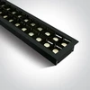 40W LED įleidžiamas linijinis šviestuvas, juodas, 3000K, 38150BR/B/W