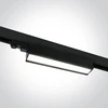 40W LED linijinis bėgelio šviestuvas, juodas, 4000K, 65026T/B/C
