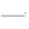 40W LED linijinis šviestuvas į 3 fazių bėgelius, baltas, 4000K, S241