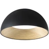 40W LED lubinis šviestuvas COCO, juodas, CCT