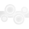40W LED lubinis šviestuvas DROP, baltas, CCT