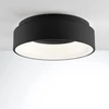 40W LED lubinis šviestuvas NOAH, juodas, CCT
