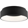 40W LED lubinis šviestuvas NOAH, juodas, CCT