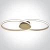 40W LED lubinis šviestuvas, šampano sp., 3000K, dimeriuojamas, 63154C/CH/W