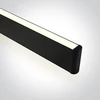 Pakabinamas šviestuvas 40W LED pakabinamas linijinis šviestuvas, juodas, 4000K, 38140AU/B/C