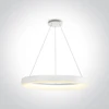 40W LED pakabinamas šviestuvas, baltas, 3000K, 63114/W/W