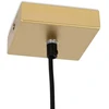 40W LED pakabinamas šviestuvas HOPP, T9, aukso sp., 3000K, parduodamas su T9 lempa