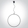 40W LED pakabinamas šviestuvas, juodas, 3000K, 80cm, dimeriuojamas, 63152C/B/W