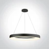 40W LED pakabinamas šviestuvas, juodas, 3000K, 63114/B/W