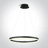 40W LED pakabinamas šviestuvas, juodas, 3000K, 63144A/B/W