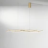 40W LED pakabinamas šviestuvas KINETIC, aukso sp., CCT